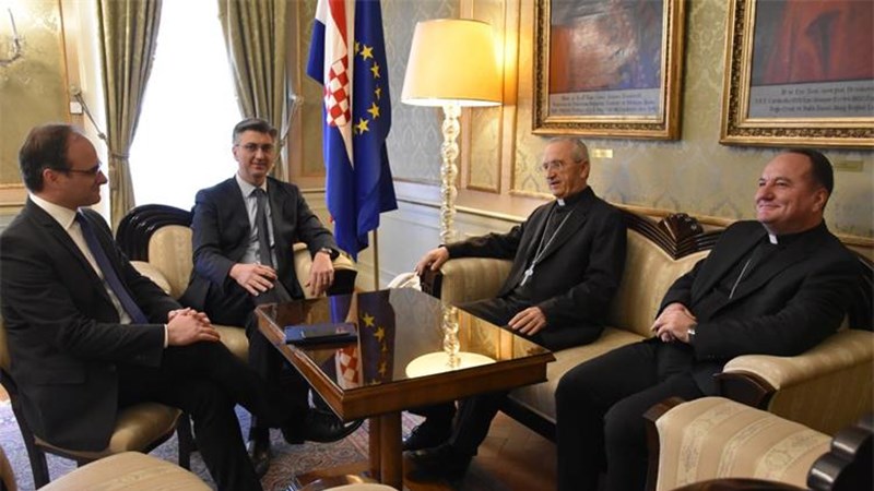 Kvalitetna suradnja i dijalog hrvatske Vlade i Katoličke Crkve